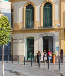 Malaga, Costa del Sol, Spagna. Luogo di nascita di Picasso.